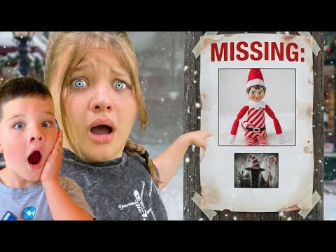 Our Elf On The Shelf Is MISSING The Candy Cane Witch Took Him