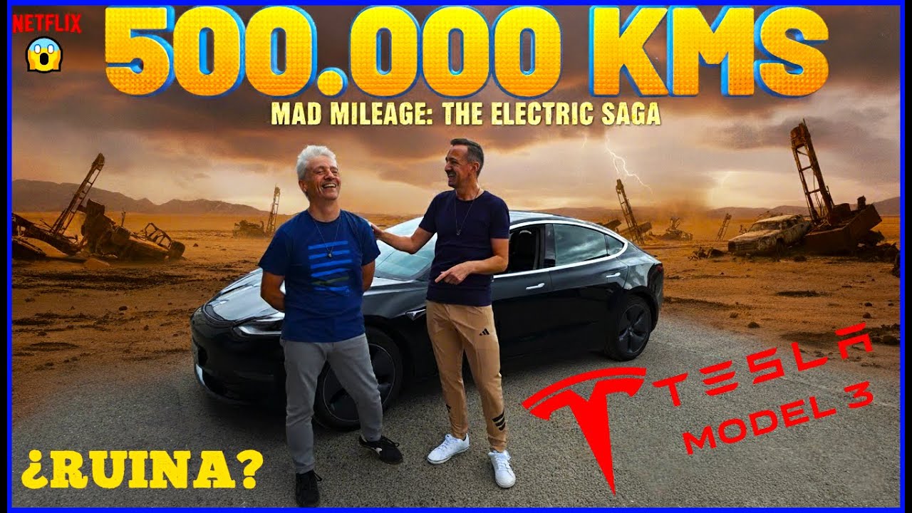 TESLA MODEL 3 con 500000 KM !!  -  Esto es lo que le ha pasado y así se encuentra el coche.