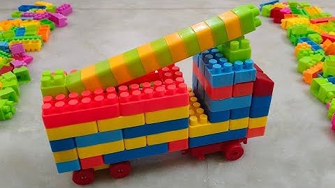 Satisfying DIY Fire Truck/ASMR building blocks/block game lego block #asmr#asmrsounds#buildingblocks