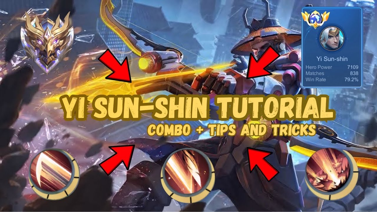 PRO YI SUN-SHIN TUTORIAL (77% wr) : BEST COMBO AND ADVANCED TIPS AND TRICKS