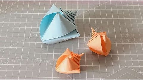 Make conch with paper