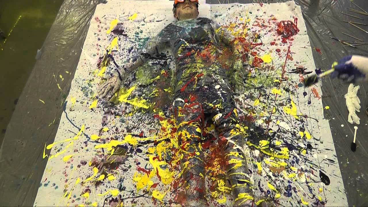 AVSSTV Artrage Body Paint Splatter YouTube