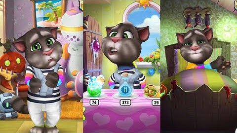 Talking tom in his Daily life routine full episode😂