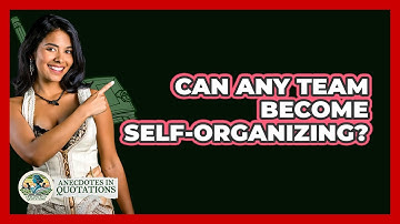 Can Any Team Become Self-organizing? - Anecdotes in Quotation
