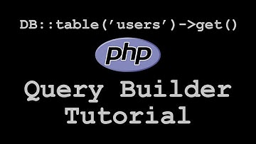 Query Builder from scratch in PHP | Quick Programming Tutorial