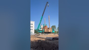 Ép cọc bê tông D400 30m