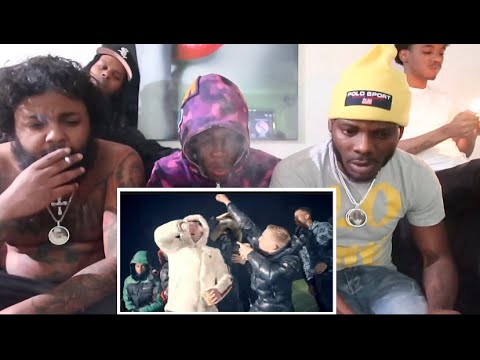 AMERICANS REACT to UK RAPPERS🇬🇧/\ Tion Wayne x M24 – Knock Knock Remix (ft Hazey, Sneakbo, Turner,