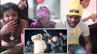 AMERICANS REACT to UK RAPPERS🇬🇧/\ Tion Wayne x M24 – Knock Knock Remix (ft Hazey, Sneakbo, Turner,