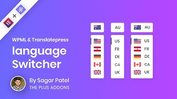 How to add Language Switcher of WPML & TranslatePress in your Multilingual Elementor Website?