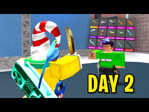 Luckiest Roblox Murder Mystery 2 Ever Youtube - run as fast as you can roblox murder mystery 2 14 youtube