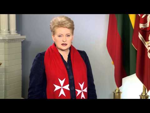 Message Of The President Of Lithuania To The Order Of Malta