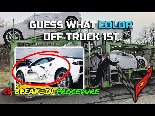 OUR 1ST C8 ARRIVES & 2020 CORVETTE BREAK IN PROCEDURE