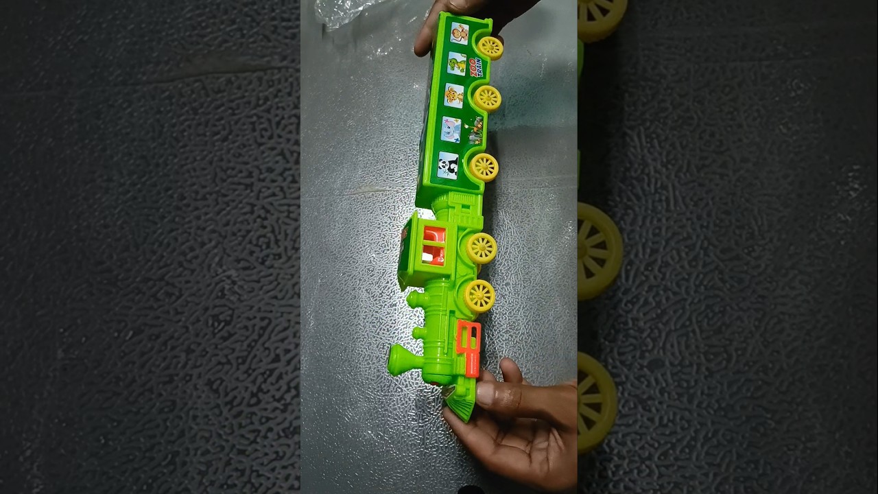 ZOO TRAIN 🚆 UNBOXING AND TESTING 😃