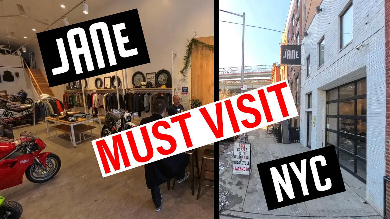 Exploring Jane Motorcycles NYC | Coffee, Shop Tour & Owner Interview