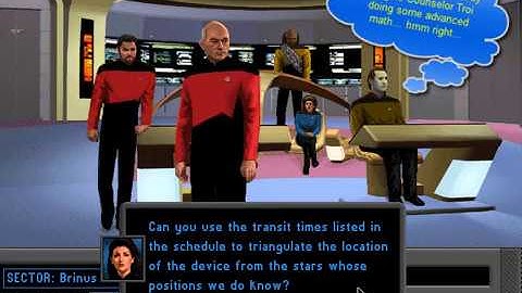Star Trek TNG - A Final Unity (1995) - How to locate the Unity Device?