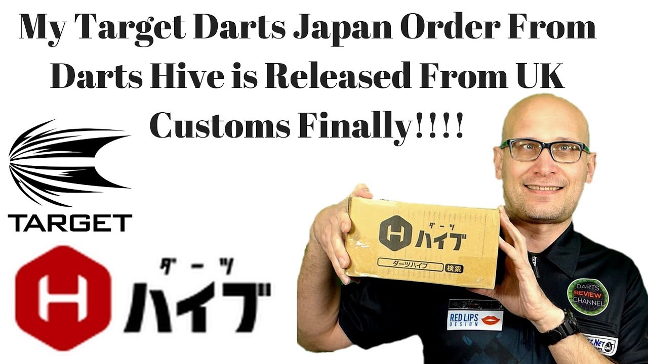 My Target Darts Japan Order From Darts Hive Is Released From UK