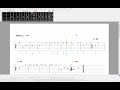 Code geass guitar tab  tutorial   all hail britannia