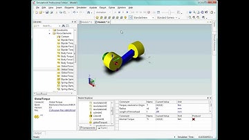 SimulationX 3.5 / 3D View & Interactive Manipulation