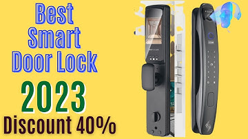 3D Face Smart Door Lock Security Camera Monitor Intelligent Fingerprint Password