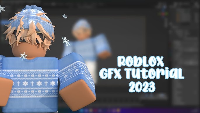 HOW TO MAKE ROBLOX GFX  (BLENDER 2.8 / PAINT RIG) - 2022 