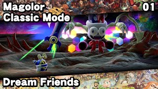Magolor CLASSIC MODE: Dream Friends [SSBU] - Mod Showcase