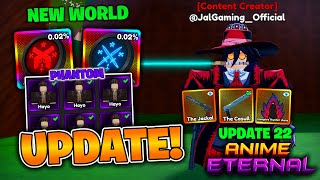 Getting Alucard And Full Team Phantom Champions I Unlocked New World 26 In Anime Eternal Update