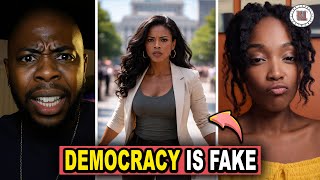 "MASCULINITY ON STEROIDS" Panel EXPLODES After Woman Calls U.S. ‘Democracy’ a Lie!
