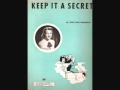 Miniature de la vidéo de la chanson Keep It A Secret