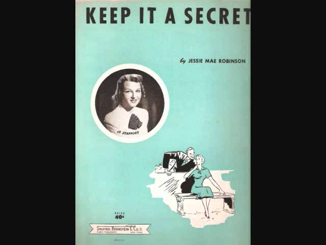 Jo Stafford - Keep It A Secret