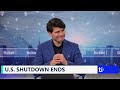 U.S. shutdown ends: what’s next?
