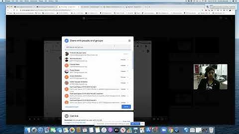 How-To change video sharing settings in Google Drive