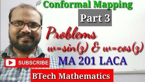 Conformal Mapping w=sin(z) & w=cos(z)