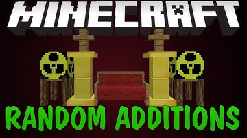 Minecraft Mod Showcase: Random Additions Mod