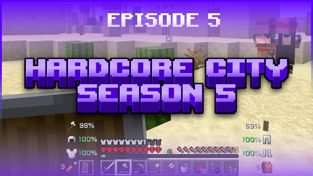 Season 5 Episode 5 - Hardcore Modded City - Minecraft 1.16.5