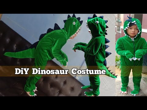 Vidéo: Comment Coudre Un Costume De Dinosaure Pour Un Enfant