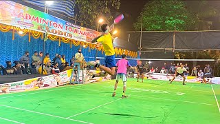 Outdoor Badminton Match Partho & Supam Vs Anirban & Paras #shuttlershubho #outdoorbadmintonmatch