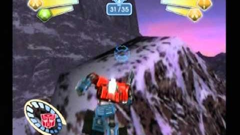 Transformers Armada(PS2) - OoB Glitch - Starship(Crash Site)[1]