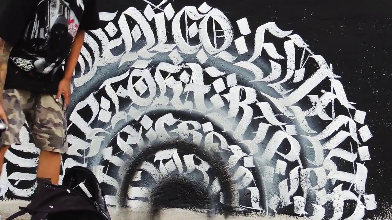 DVC - STREET LETTERING - YouTube