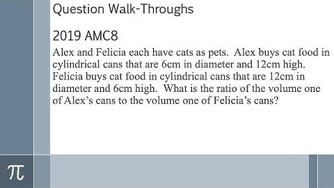 2019 AMC8 Question 9 - Walkthrough