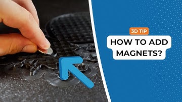 Adding magnets to your 3D print