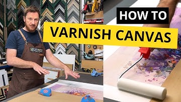 The Secret to Varnishing Canvas Prints | Tutorial with Halo Print & Frame