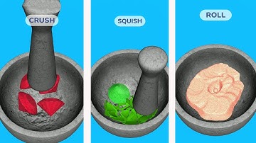 ASMR Smash 3D :Crush into ball ⚽🥃📦 | Android Game Asmr | Mobile Game Trailer.