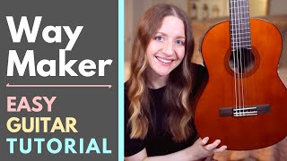 Way Maker - SINACH (Guitar Tutorial)