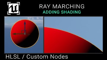 UE5 Tutorial - HLSL - Raymarched Diffuse Shading