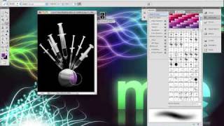 Photoshop tutorial: How to make a rainbow object effect thing. screenshot 1