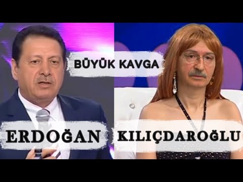 Erdoğan vs Kılıçdaroğlu Büyük kavga ( Seslendirme Yapay Zeka )