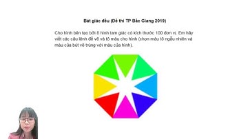 Giải Đề Thi Tin Học Trẻ Thành Phố Bắc Giang 2019_Vẽ Hình Bát Giác Đều
