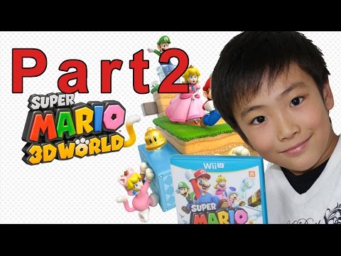 【スーパーマリオ3Dワールド】家族4人で実況プレイ、まさかのゲームオーバーに【part2】