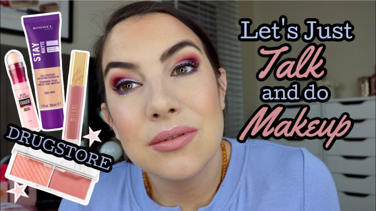ALL DRUGSTORE Get Ready with Me... Nothing New!