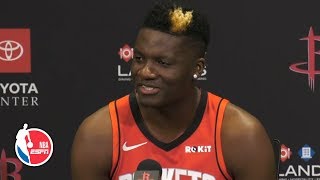 Clint Capela full press conference | Houston Rockets | 2019 NBA Media Day